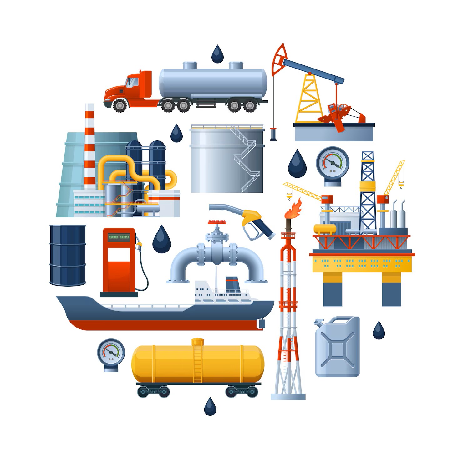 Pétrole, gaz & dérivés énergétiques