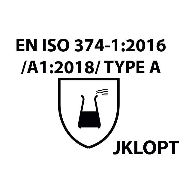 EN ISO 374-1:2016 /A1:2018/ TYPE A