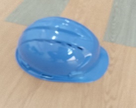 Casque sans bande simple Bleu